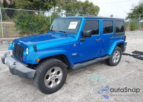 2015 Jeep Wrangler Unlimited Sahara z USA, uszkodzony, nr VIN 1C4HJWEG2FL678507